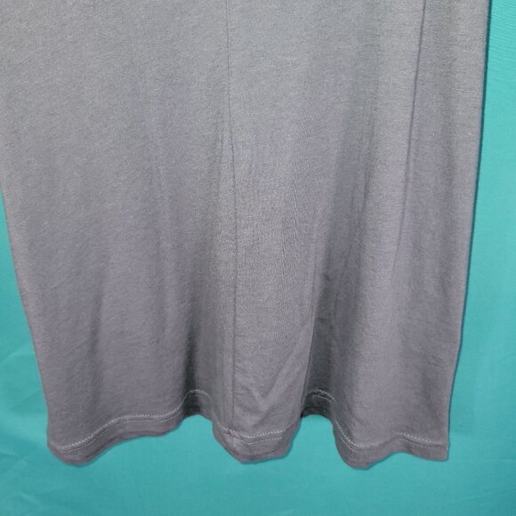 Caslon Womens V-Neck Grey Sleeveless Tank Top XS - Picture 3 of 7